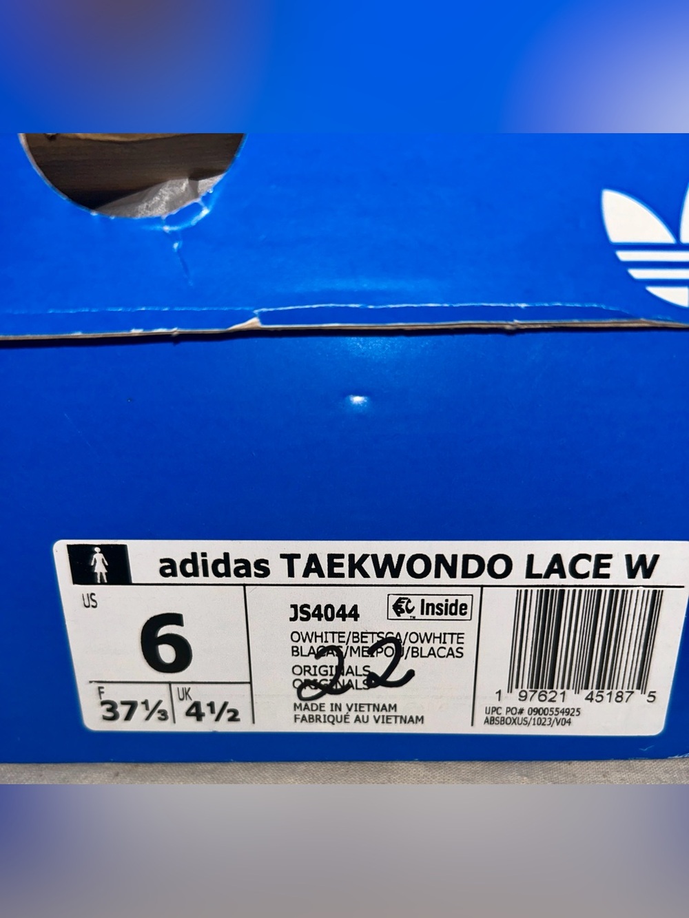 adidas Women's Taekwondo Lace "Better Scarlet". Size 6 New in Box with Tags - Picture 11 of 11